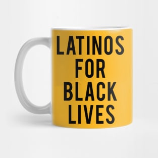 latinos for black lives Mug
